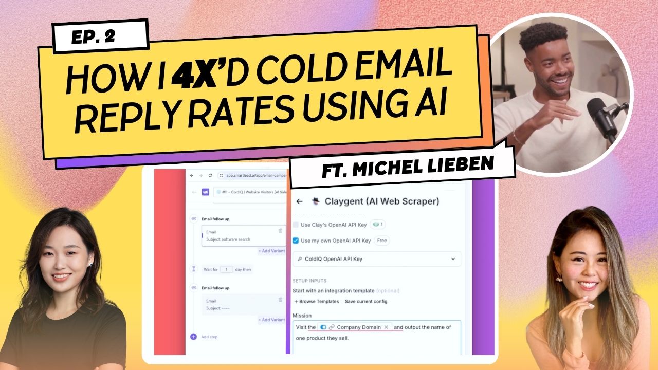 Episode 2 — How I quadrupled cold-email reply rates using AI
