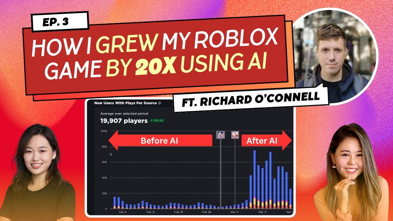Episode 3 — How I grew my Roblox game by 20x using AI