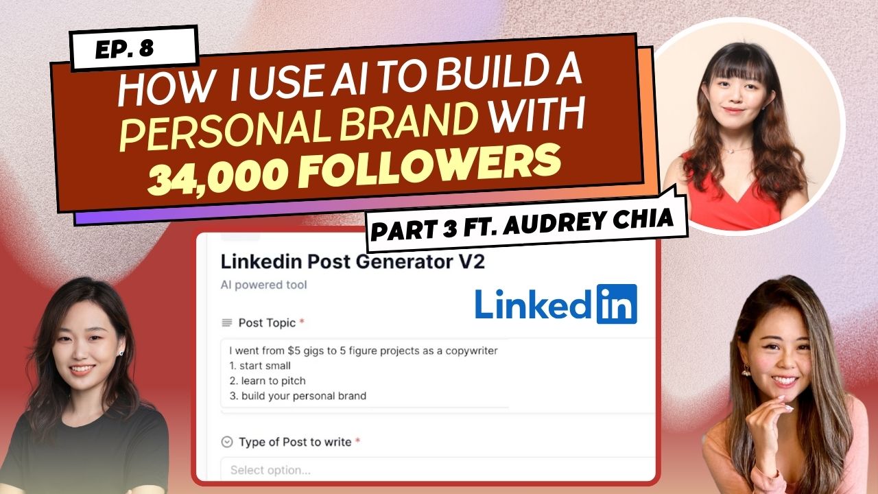 Episode 8 — How I built 34,000 followers on LinkedIn